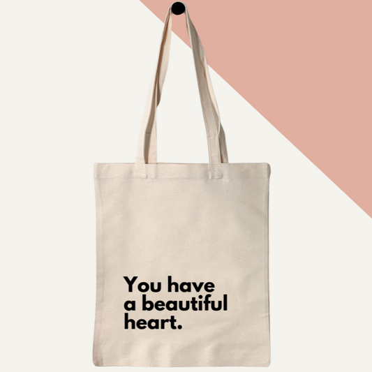 Beautiful Heart Tote Bag