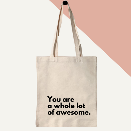 Lots of Awesome Tote Bag